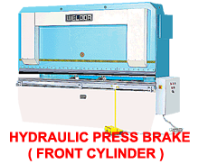 Hydraulic Press Brake (Front Cylinder)
