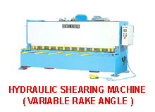 Hydraulic Shearing Machines