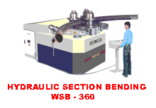 Hydraulic Section Bending Machine view 2